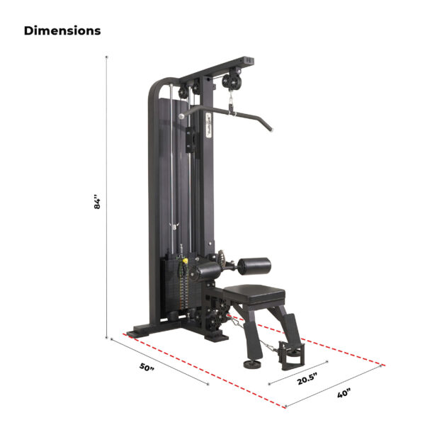 lat pulldown and rowing machines - Image 3